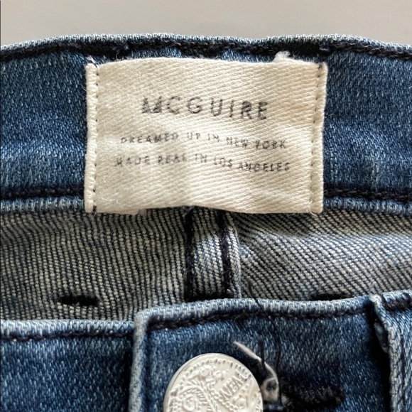 McGuire Denim Aaron Slim Mid Rise Size 25 - Picture 10 of 16